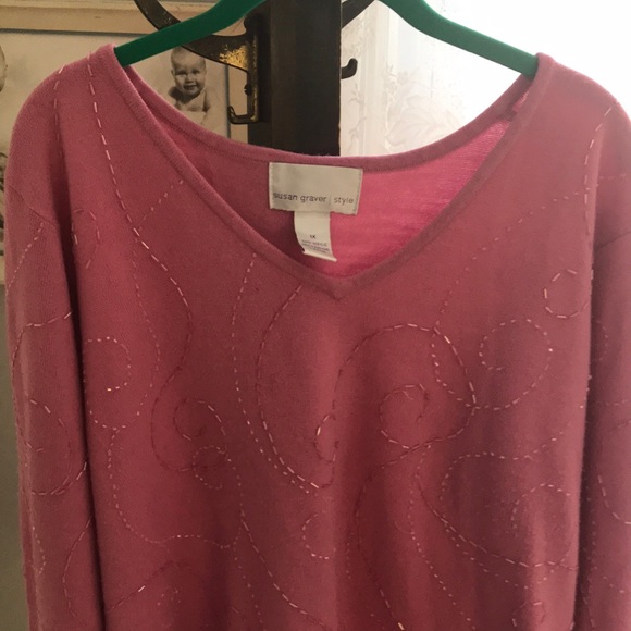 Susan Graver sweater. 1x. NWOT. - Picture 2 of 5
